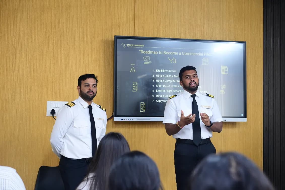 Commercial pilot instructors